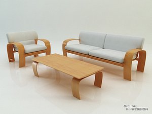 Sofa Minoru Nagahara Swing Collection