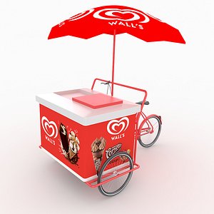 Wall's Ice Cream Cart