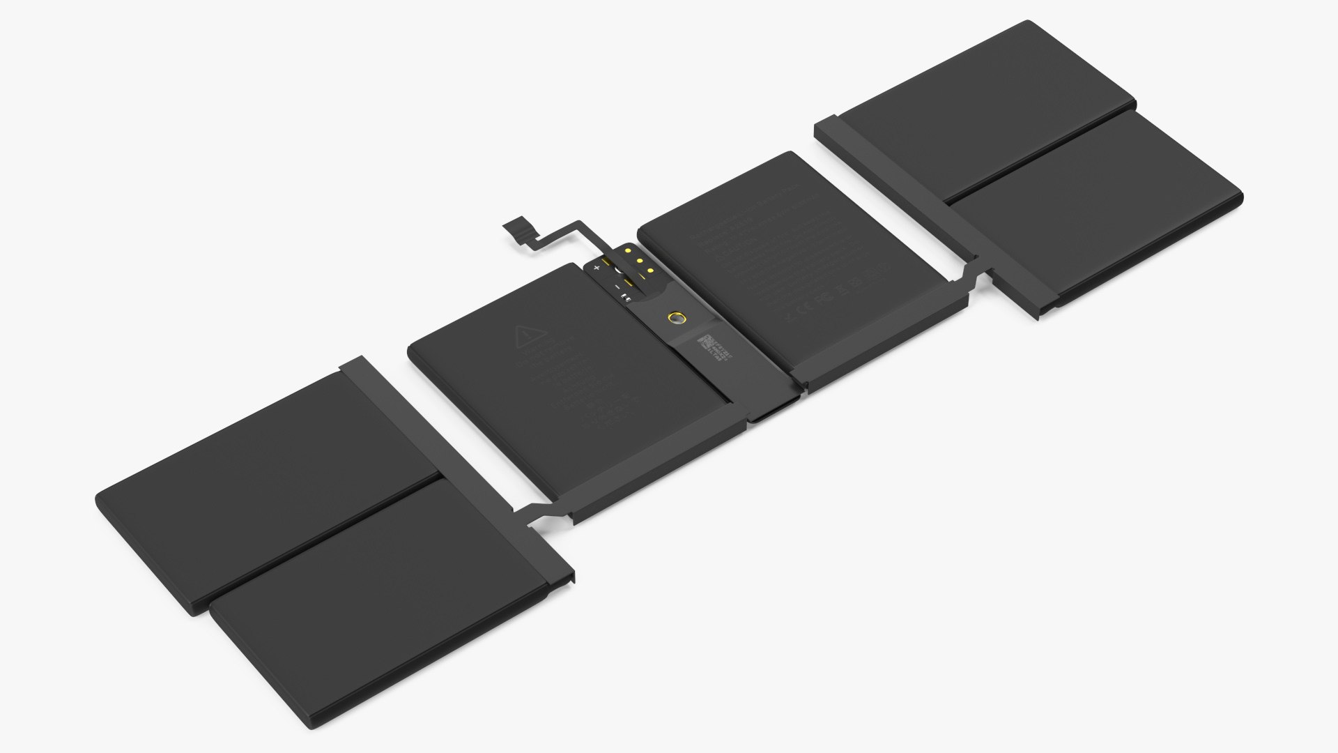 Battery MacBook Pro 14 M2 3D model preview