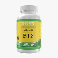 Vitamin B12 Bottle