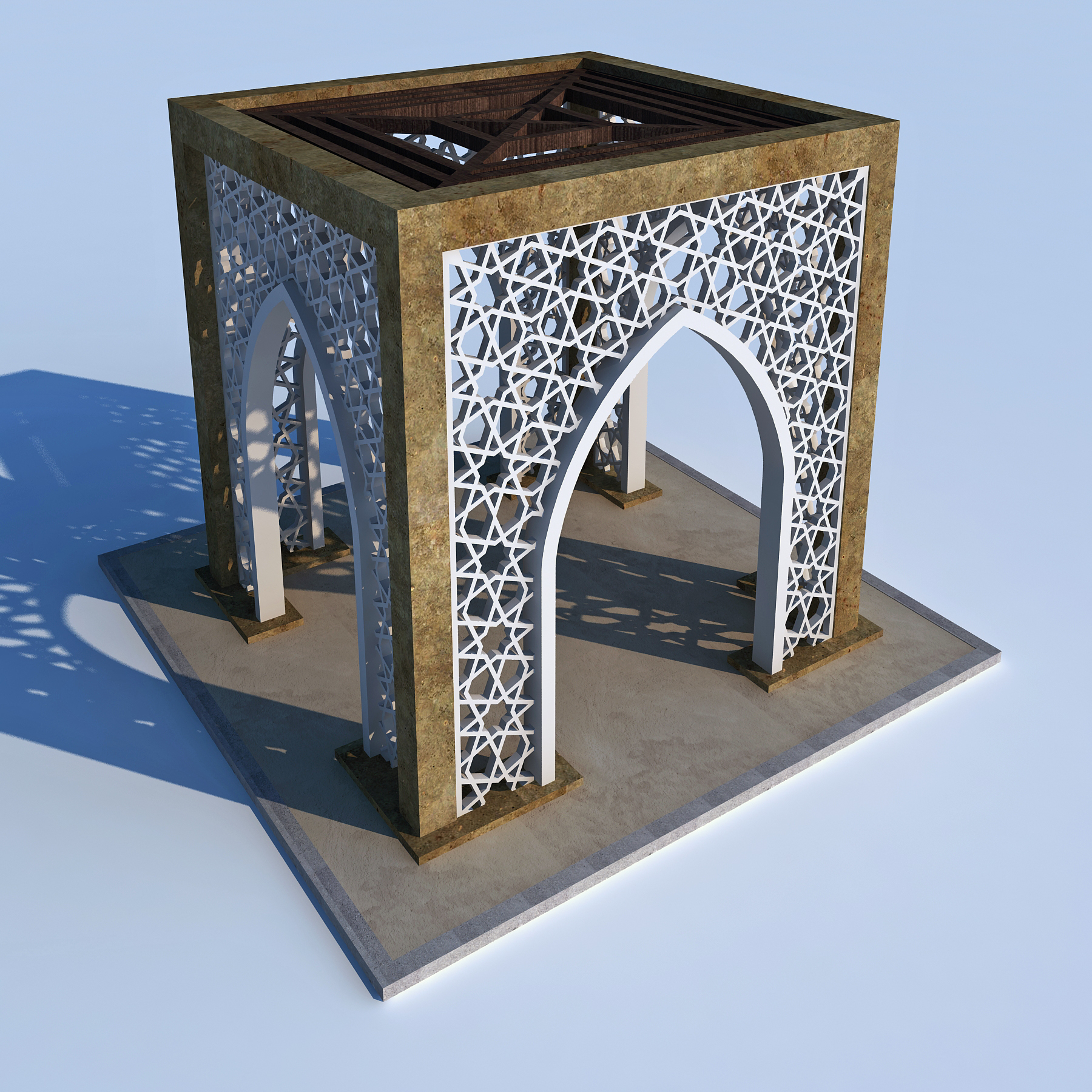 Designs arabic islamic building 3D model - TurboSquid 1566752