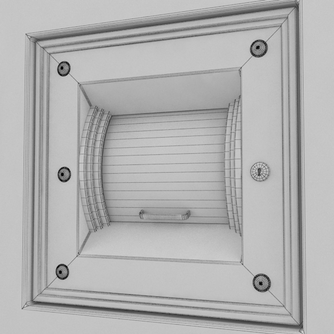 3d Model Of Deposit Safe