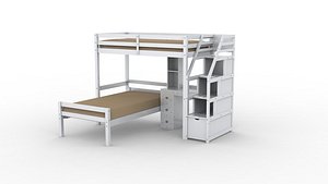 Bunk Bed 3D model