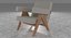 cassina wood table 3D