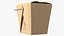 Kraft Paper Take Away Food Container 16 Oz