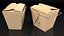 Kraft Paper Take Away Food Container 16 Oz