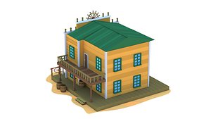 saloon 3D model