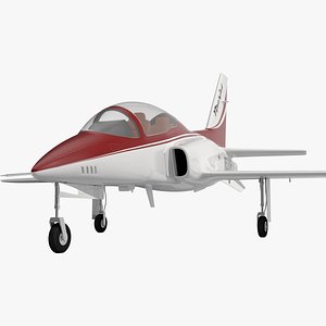 Private Jet Aircraft ViperJet Rigged for Cinema 4D