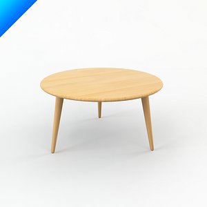3d ch008 table design hans wegner