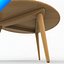 Mesa baixa de Hans Wegner Ch008
