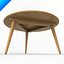 Mesa baixa de Hans Wegner Ch008