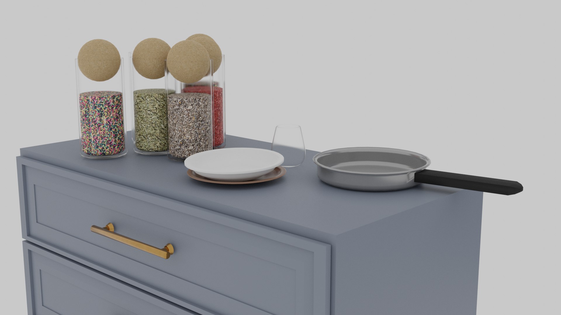 Kitchen Model - TurboSquid 2141672