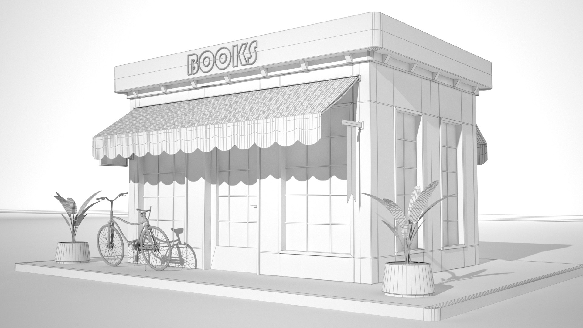 Bookstore 3D Model - TurboSquid 2038257