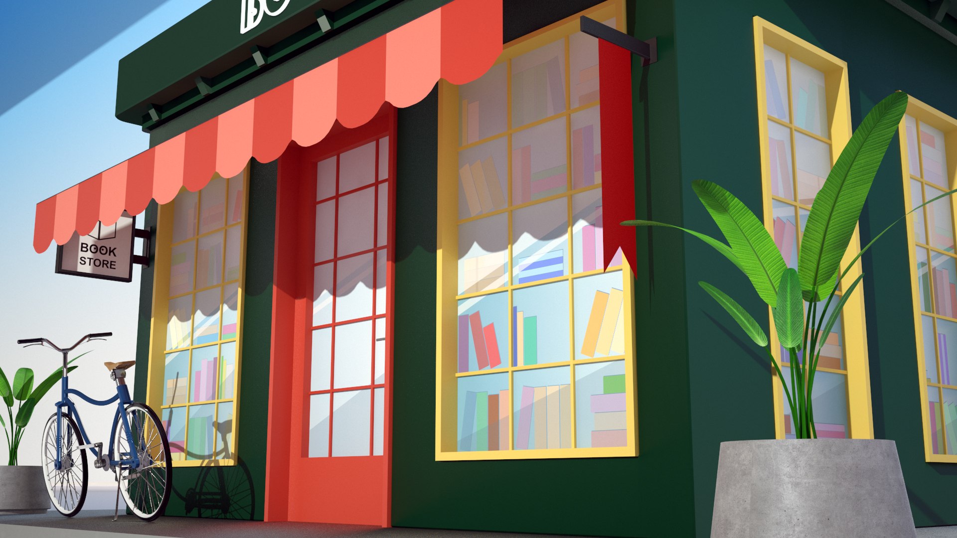 Bookstore 3D Model - TurboSquid 2038257