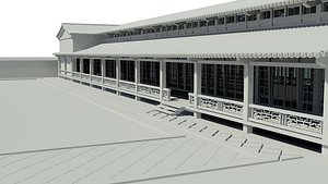 3D pavilion japanese architecture