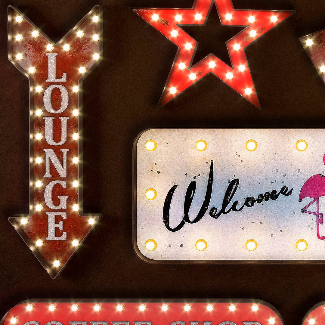 lighted metal sign set 3D model https://p.turbosquid.com/ts-thumb/Ab/EczCh5/t8uVAnnk/3/jpg/1562649902/1920x1080/fit_q87/b96bf2c30ae36db7d85ca3312a8a1ecbcd9f539f/3.jpg