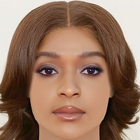 Dominique Thorne Head - No Hair - Low poly head for game