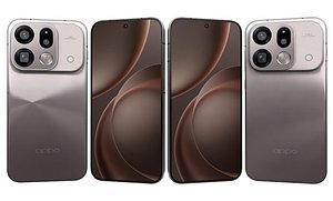 3D OPPO Find X9s Pro Native Titanium model