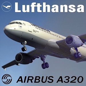 3d airbus a320