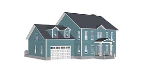 Classical House-04 3D model