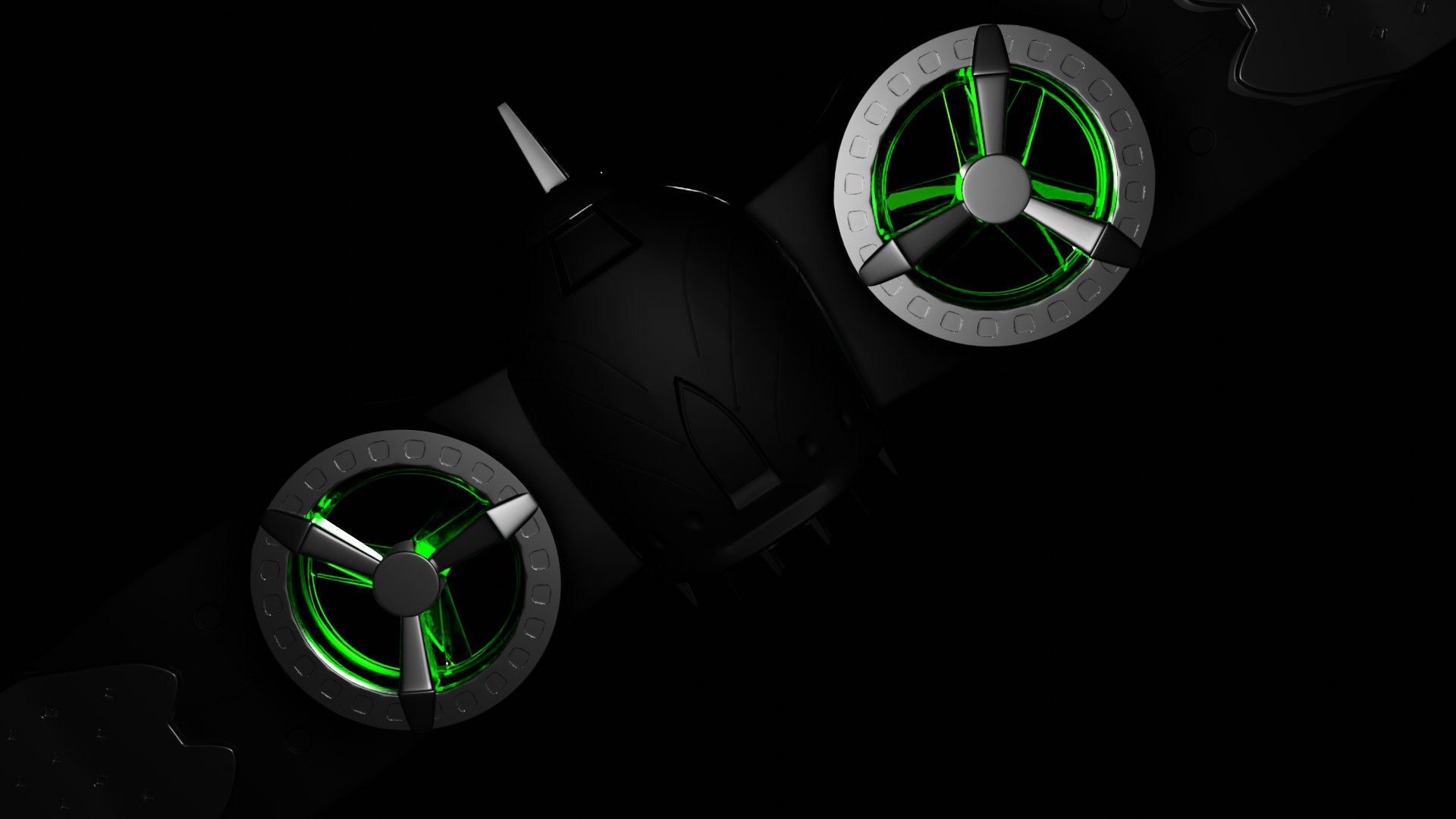 3D Green Goblin Glider Model - TurboSquid 2114026