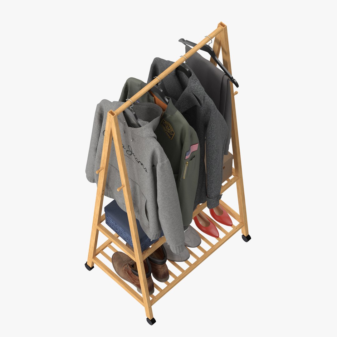 3D Rolling Garment Rack Coat Stand https://p.turbosquid.com/ts-thumb/Ab/RdQp6I/JM/11/jpg/1621537237/1920x1080/fit_q87/97b47b81339136da4582b2b9449245f857e50c08/11.jpg