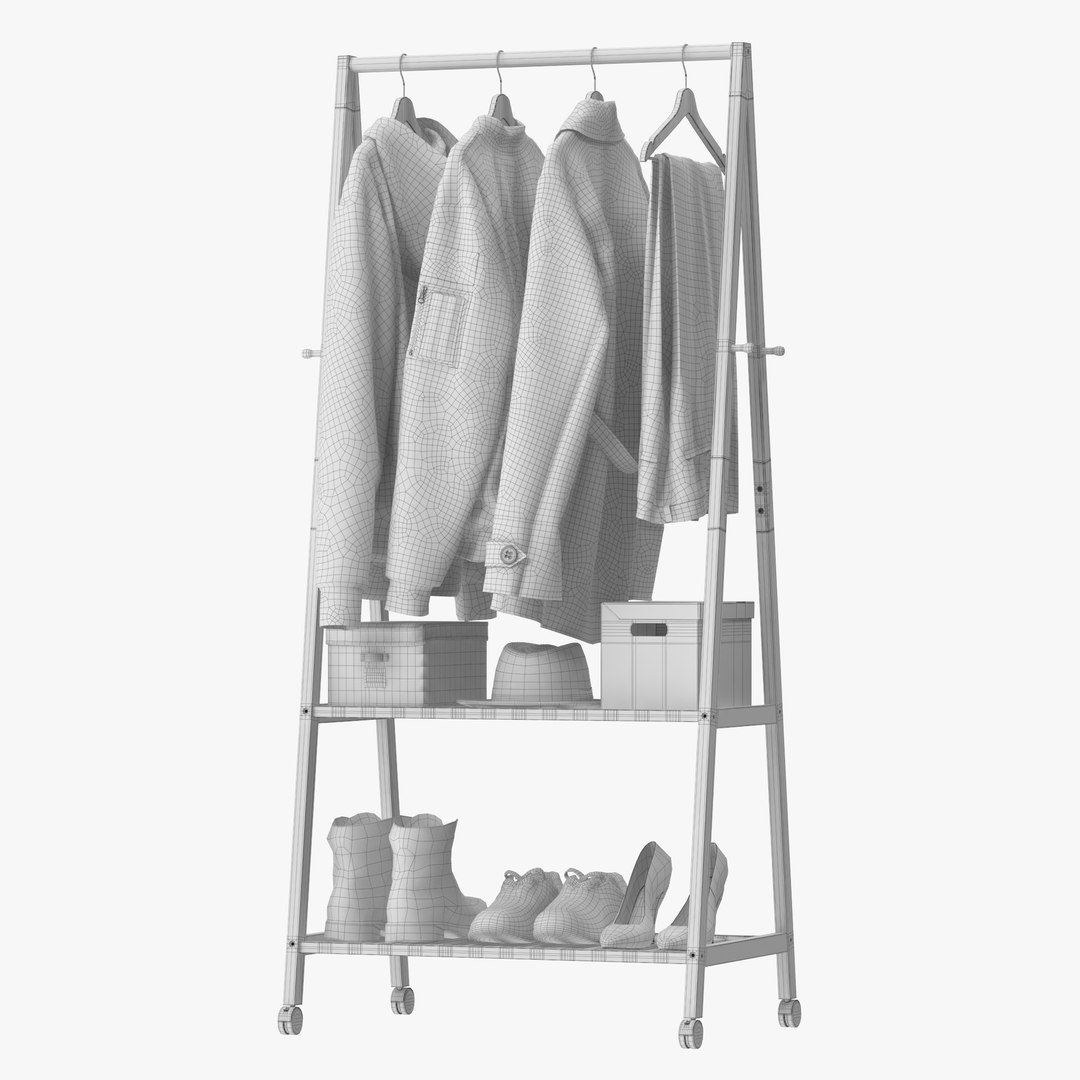 3D Rolling Garment Rack Coat Stand https://p.turbosquid.com/ts-thumb/Ab/RdQp6I/bj/15/jpg/1621537242/1920x1080/fit_q87/46652229c5d4014304ed8f1d5fc3da62e0731abb/15.jpg