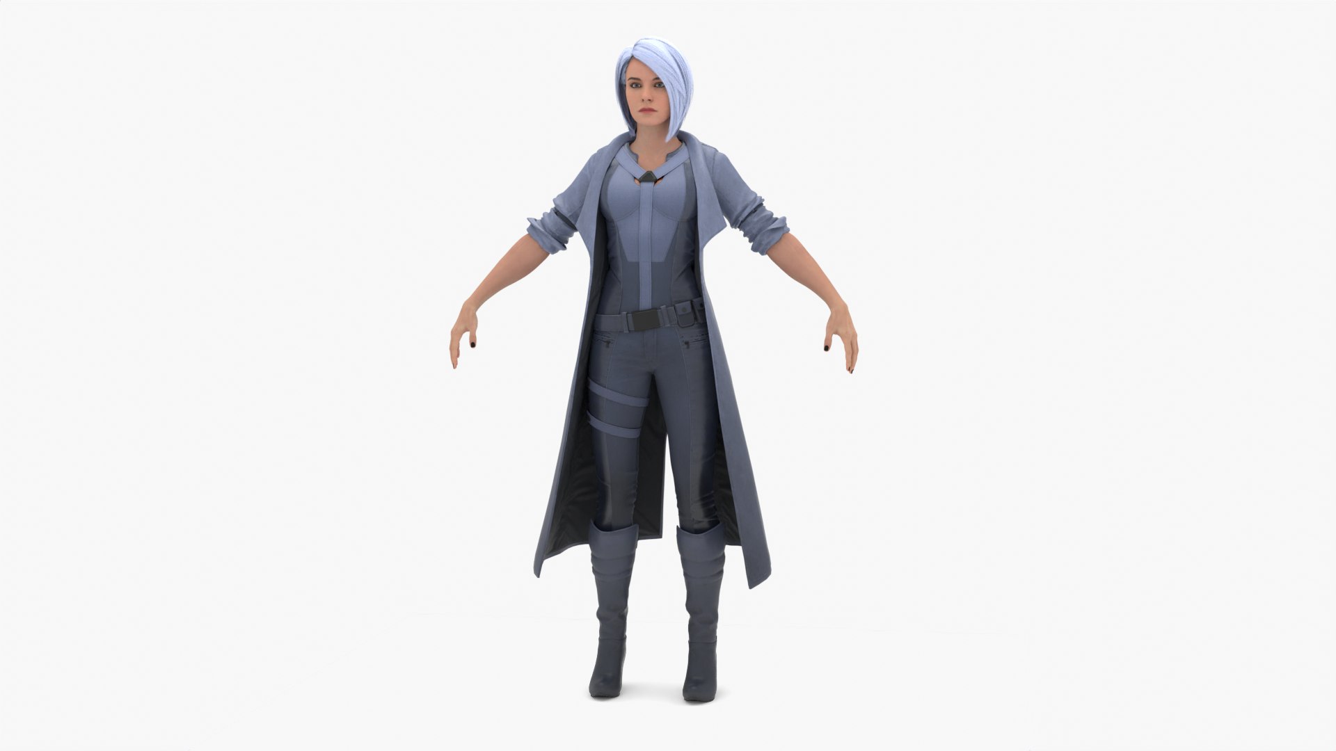 Silver Sable 3D Model - TurboSquid 2365086