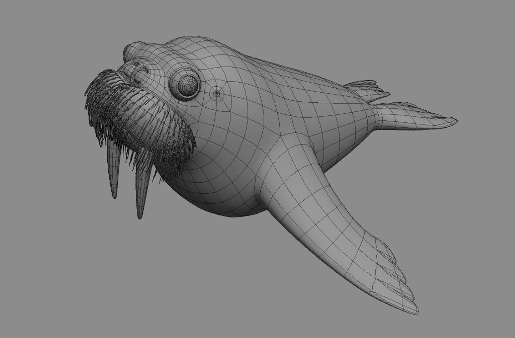 3d Model Walrus