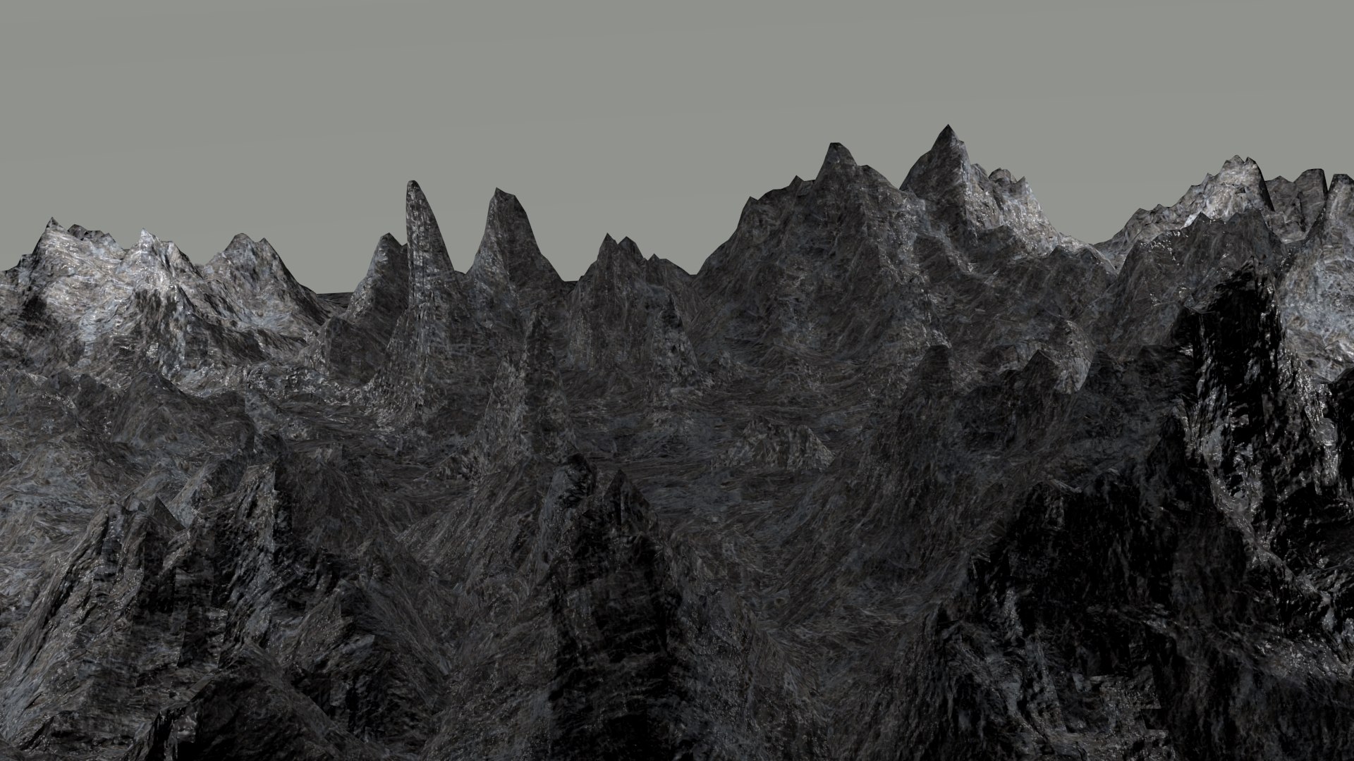 3d mountains. 3d Mountain. 3d model Mountain download.