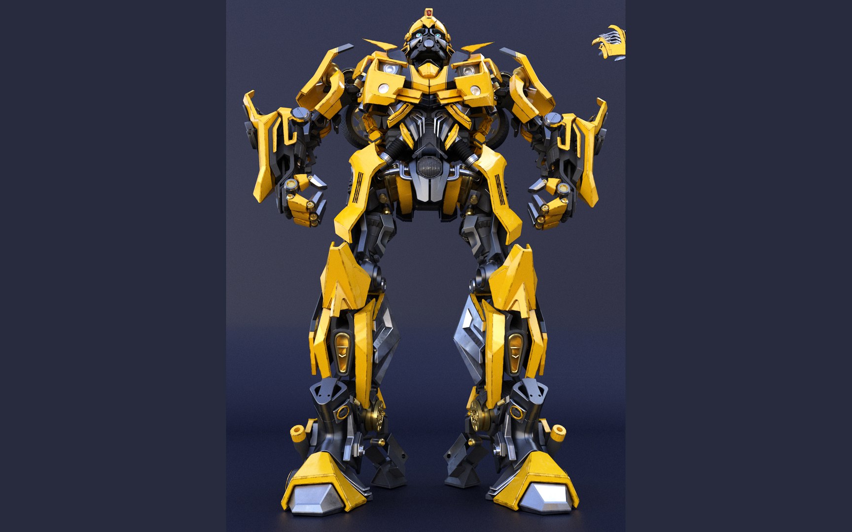 3d Transformers- Bumblebee 3d - Turbosquid 1986550