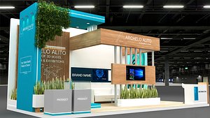 3D exhibition stall