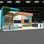 3D exhibition stall