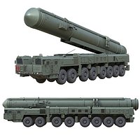 RT 2PM Topol Intercontinental ballistic missile