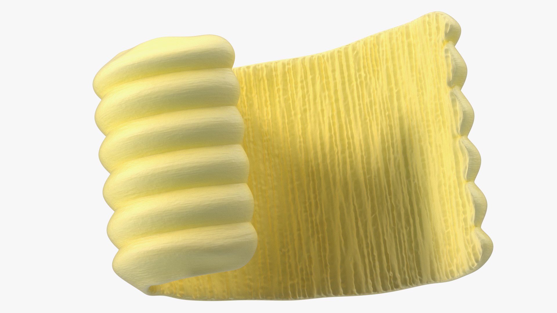3D Slice of Butter with Curl model - TurboSquid 1994573