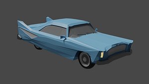 3D model 1950s car