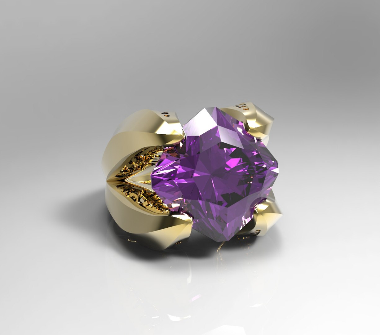 3d Stone Ring S Model
