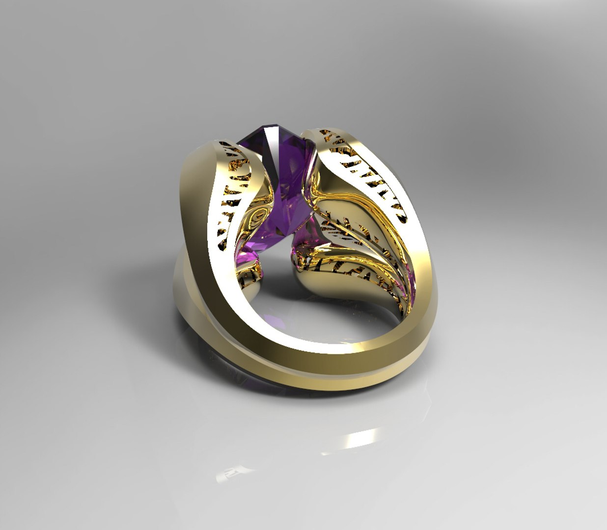 3d Stone Ring S Model