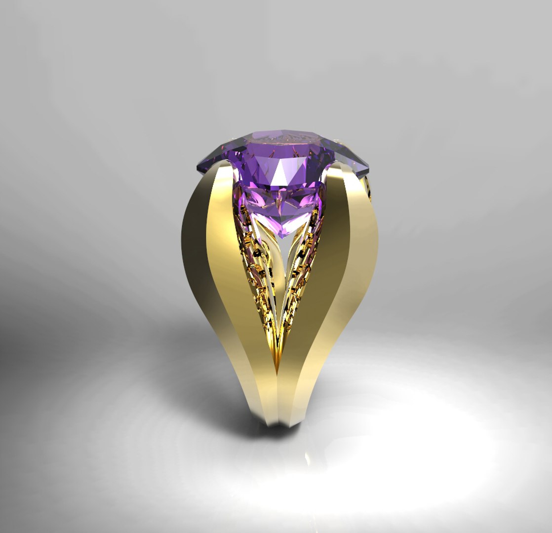 3d Stone Ring S Model
