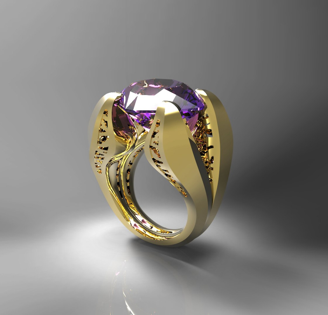 3d Stone Ring S Model