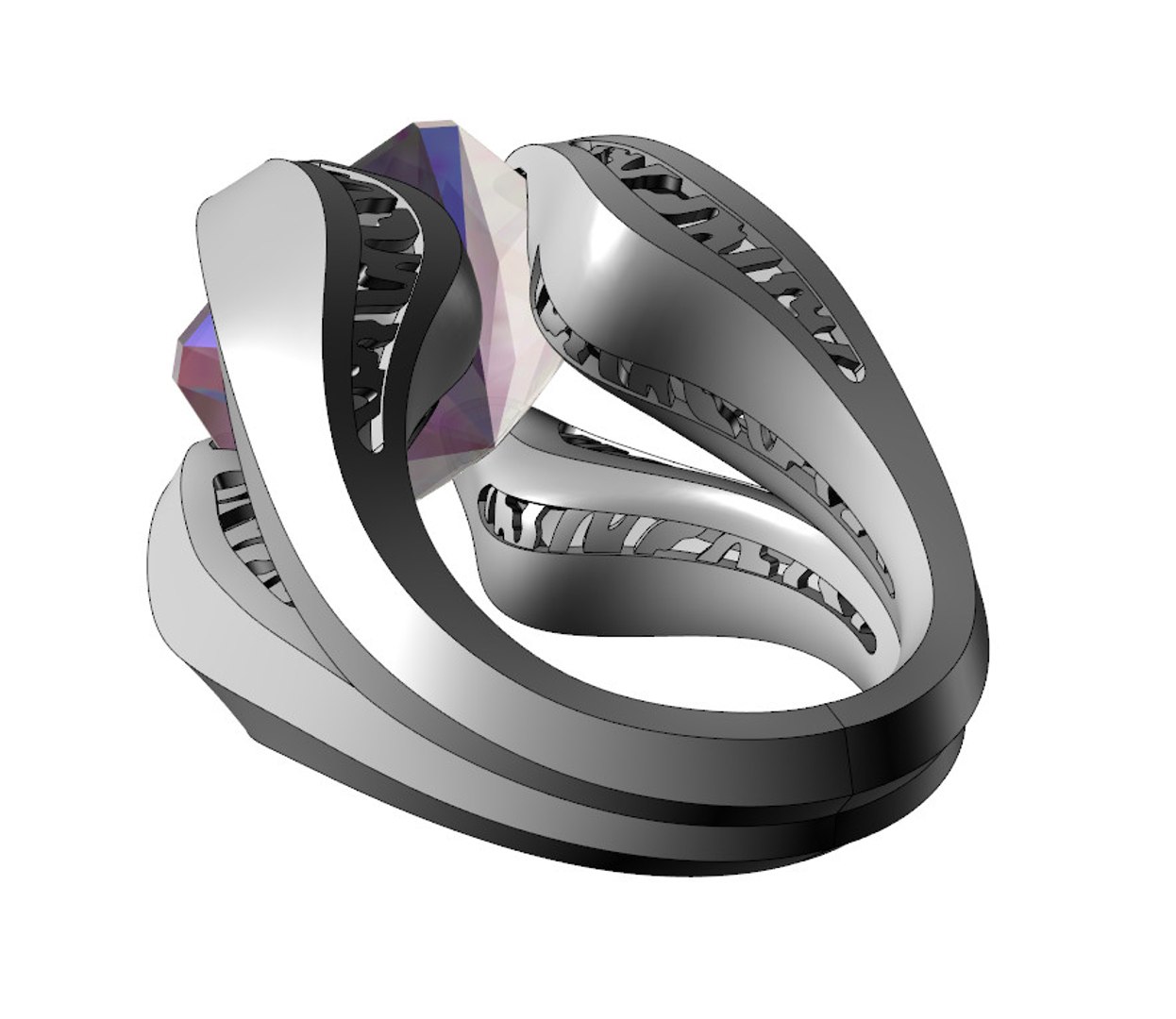 3d Stone Ring S Model