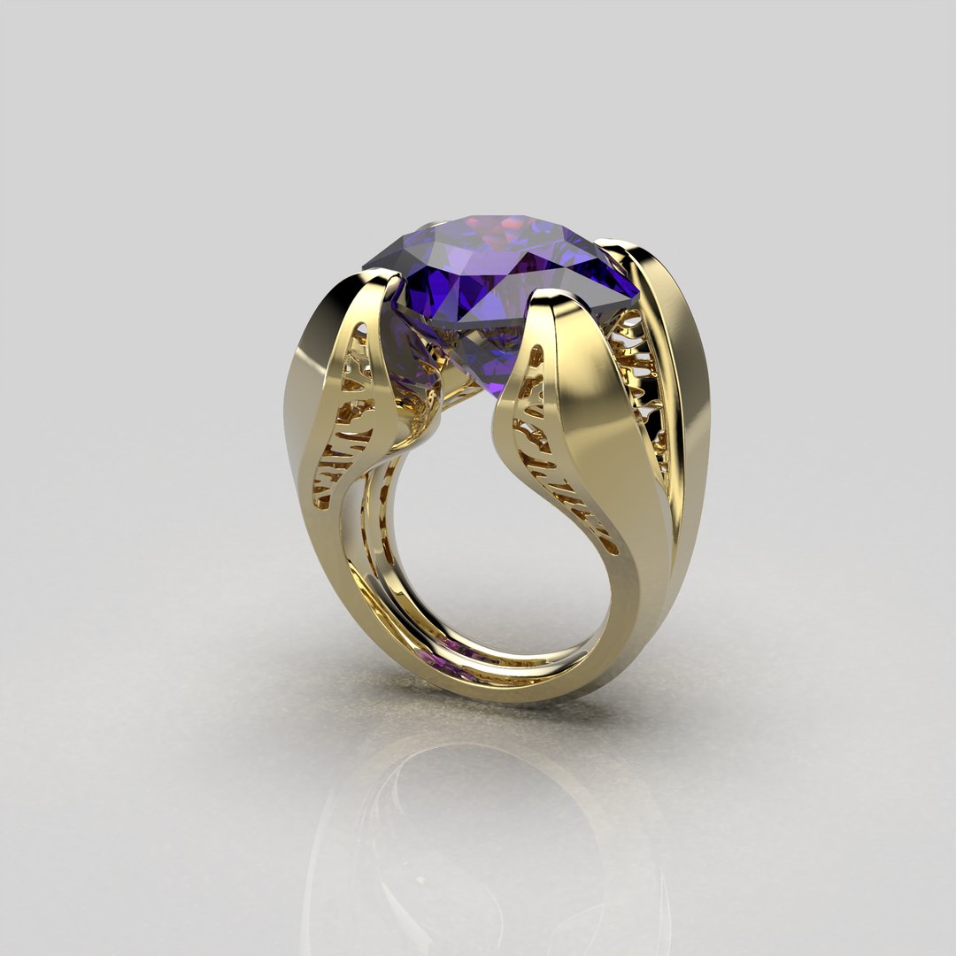 3d Stone Ring S Model