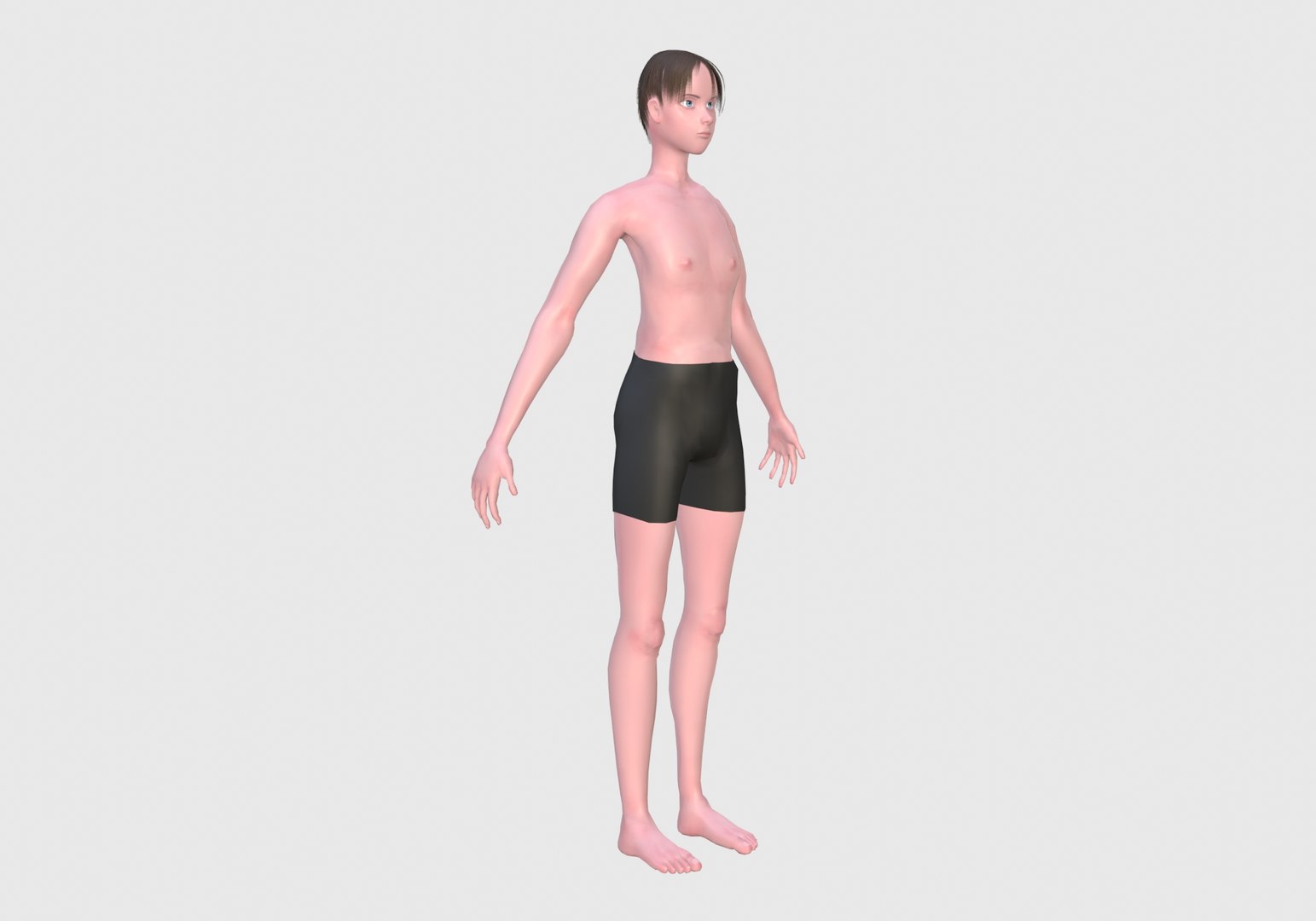 3D Basic Young Man - TurboSquid 1959577