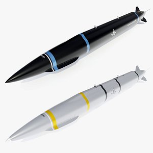 Mako Multi-Mission Hypersonic Missile 3D model