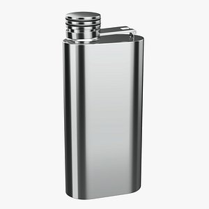 Flask liquor stainless steel 03