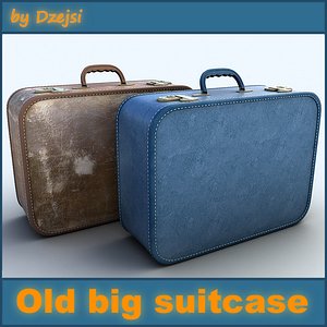 Old big suitcase # 3