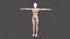 Beautiful Woman -Rigged and animated for Unity