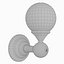 wall lamp sconce light 3d obj