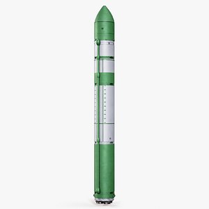 SS-18 Satan R-36M Ballistic Missile