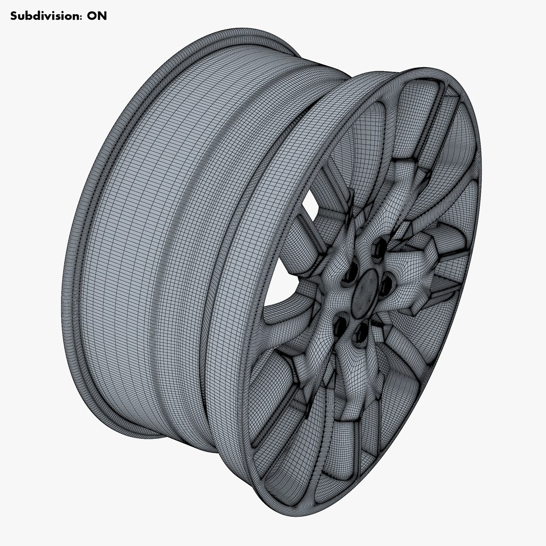 car rim wheel 18 3D model https://p.turbosquid.com/ts-thumb/Ac/1GpNxk/vz/car_rim_wheel_silver_gen_1_wireframe_0006/jpg/1605863859/1920x1080/fit_q87/407fdbfd3b79e3496001e66af3f0036fe6cf2268/car_rim_wheel_silver_gen_1_wireframe_0006.jpg